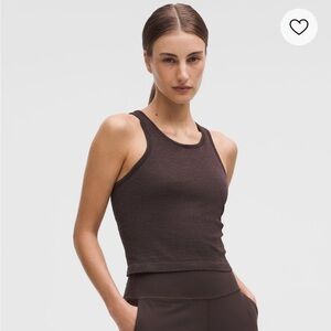 Lululemon Ebb to Street Cropped Racerback Tank
Top Light Support, B/C Cup